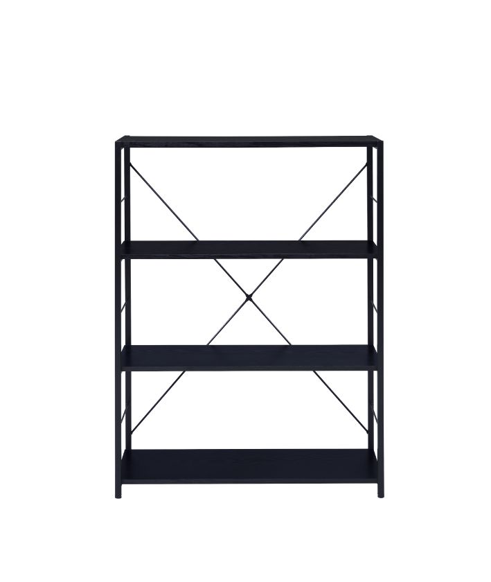 ACME Tesadea Bookshelf - Black, 4-Tier (92775)