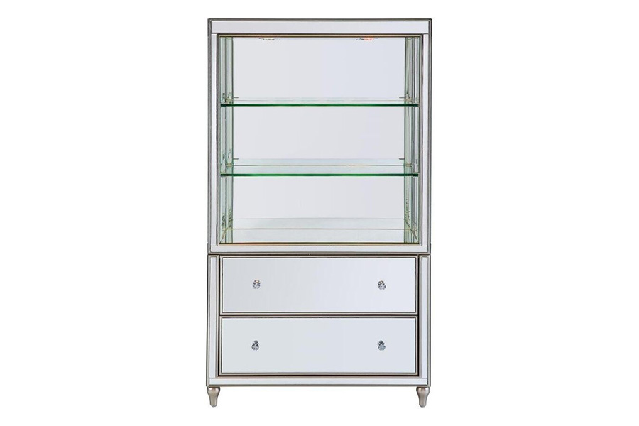 ACME™ Dominic Bookcase - Mirrored