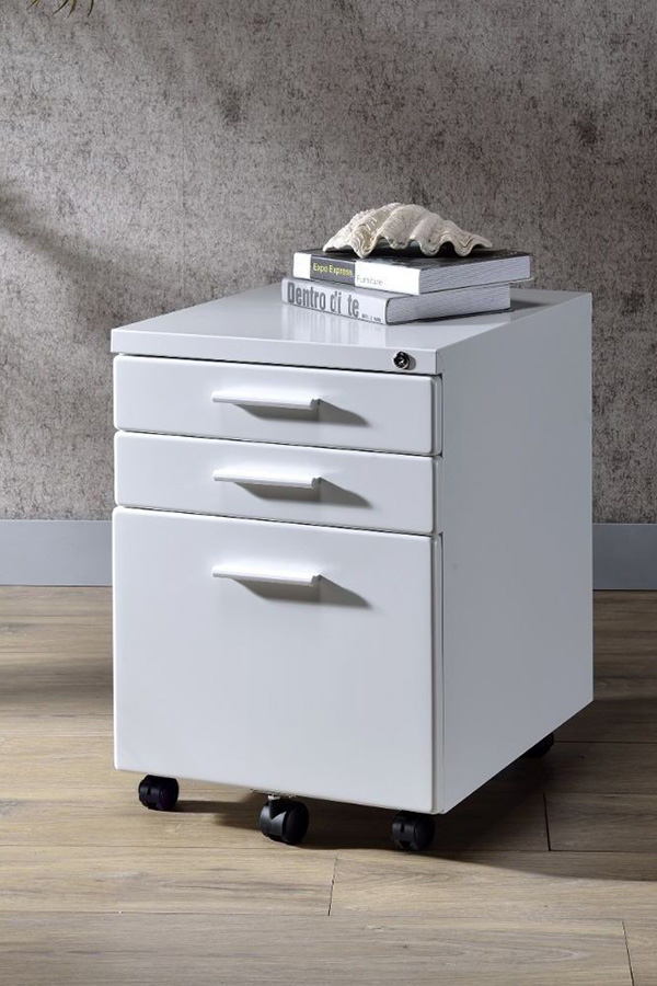 ACME Peden File Cabinet - White