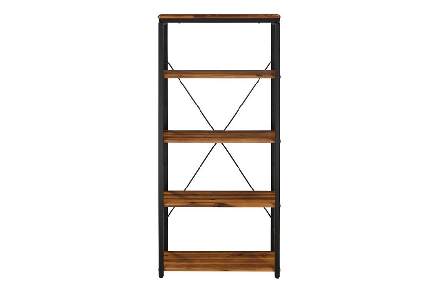 ACME Jurgen Bookshelf - Oak and Black