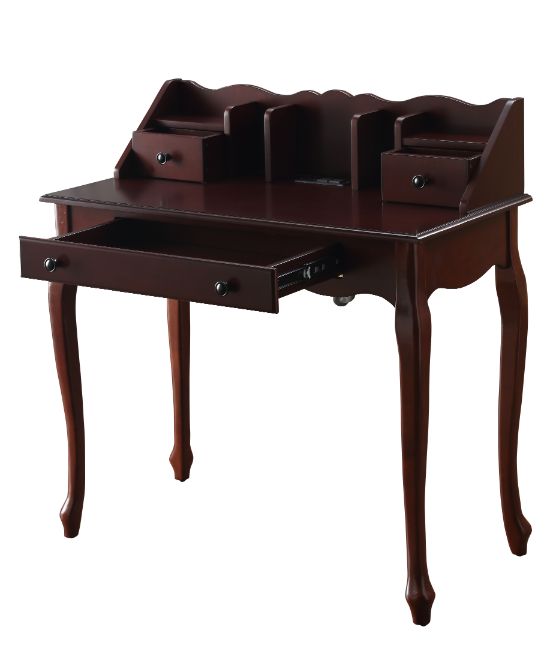 ACME - Maral Writing Desk with Usb in Espresso