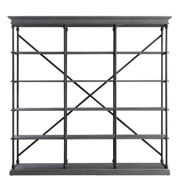 ACME Rukia 84" Bookshelf - Gray/Black