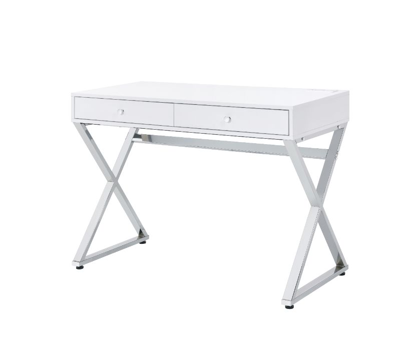 ACME - Coleen Writing Desk with Usb