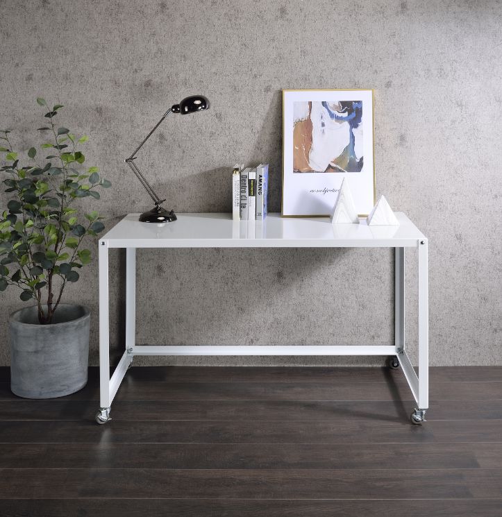 ACME - Arcano Writing Desk in White