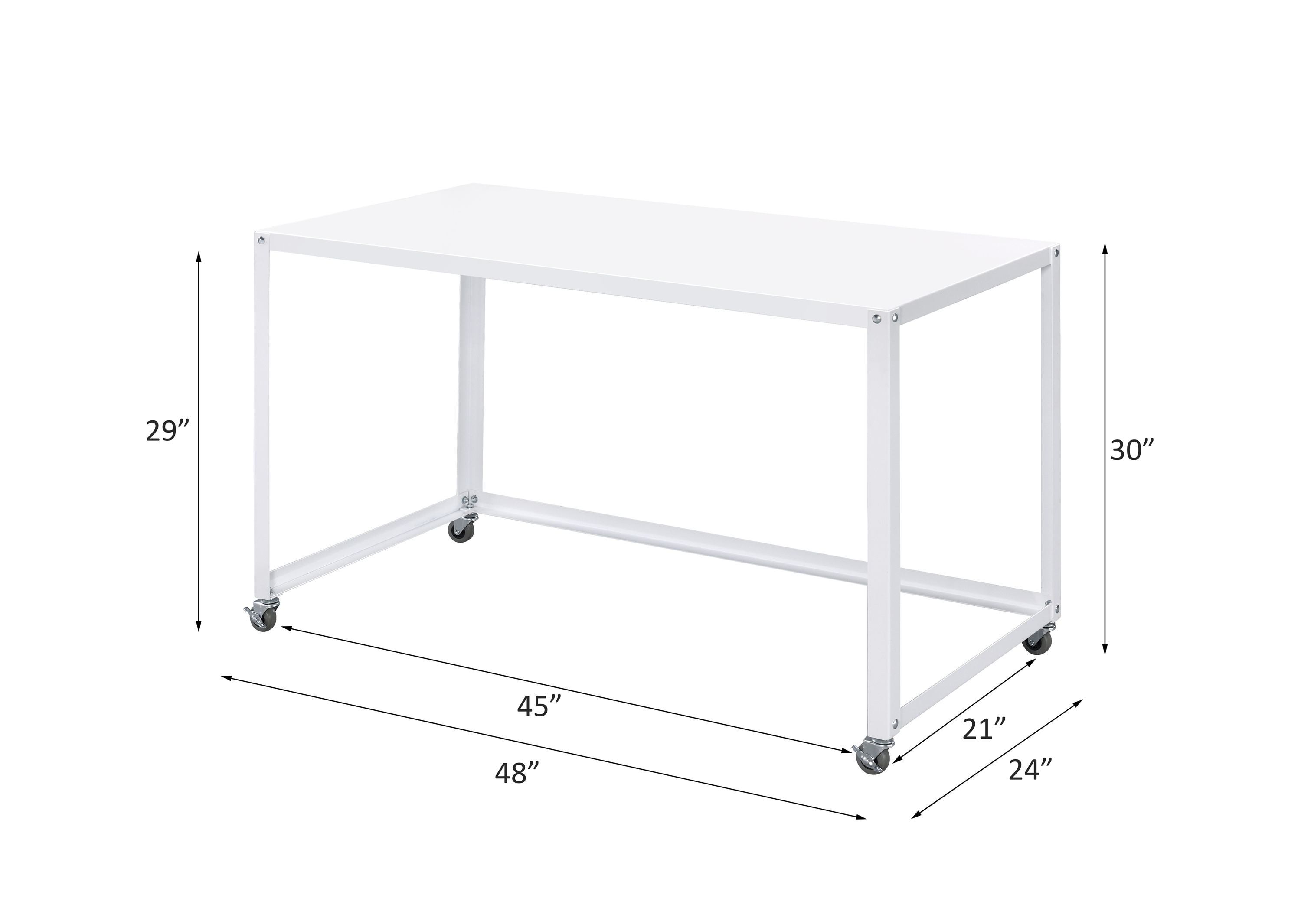 ACME - Arcano Writing Desk in White