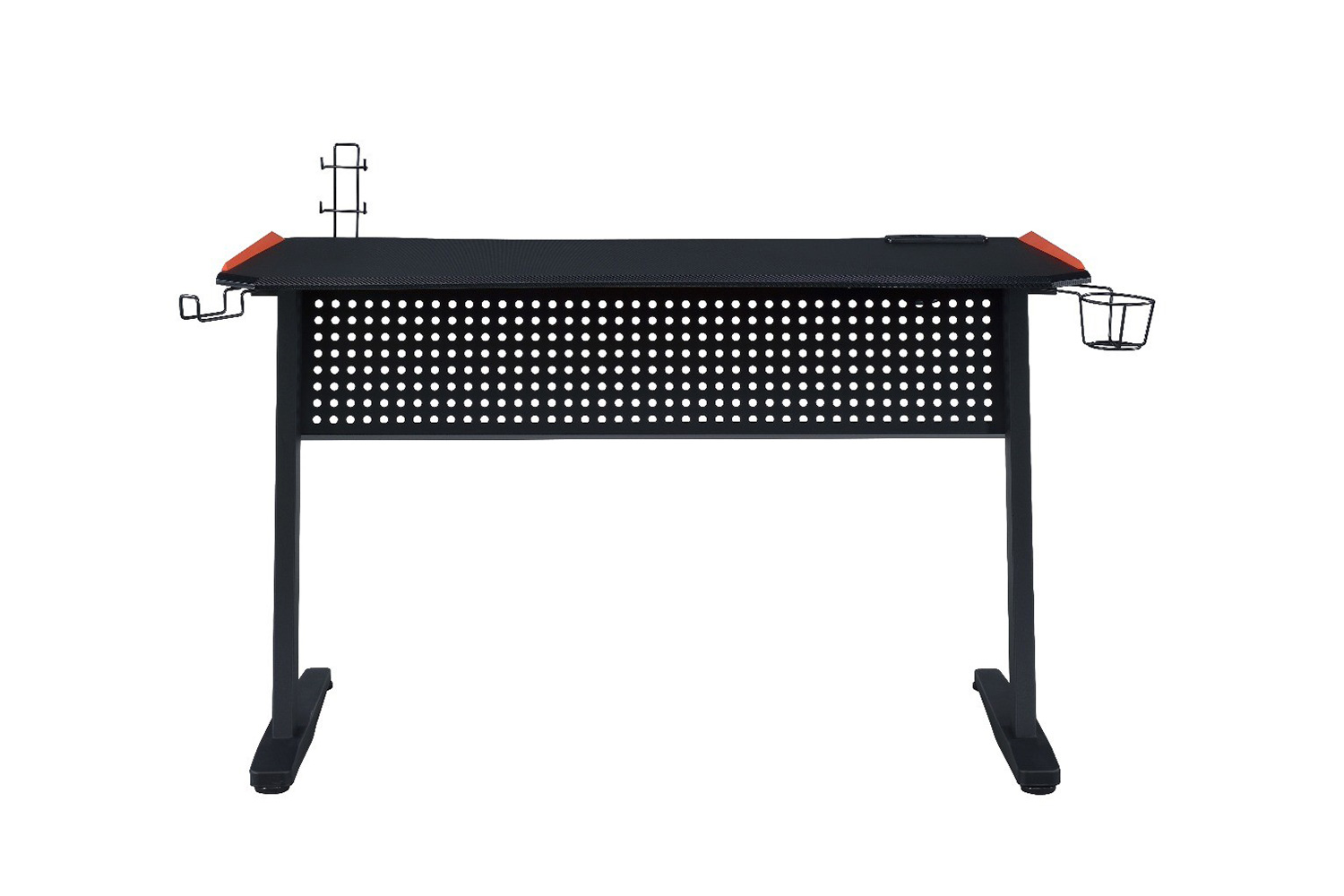 ACME - Dragi Gaming Desk with USB in Black/Red