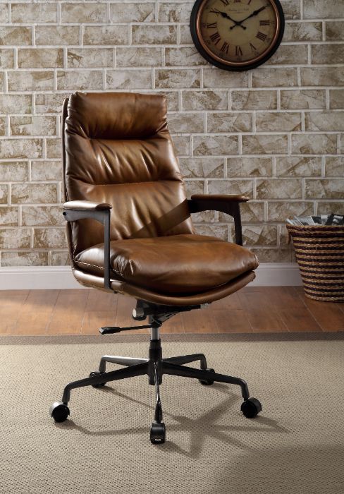 ACME Crursa Office Chair - Sahara Leather