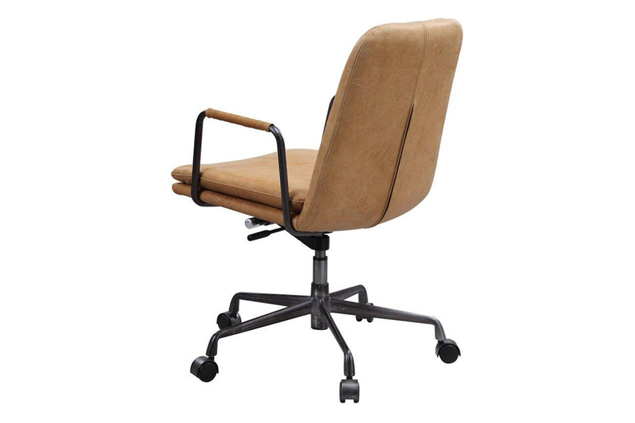 ACME Eclarn Office Chair - Rum Top Grain Leather