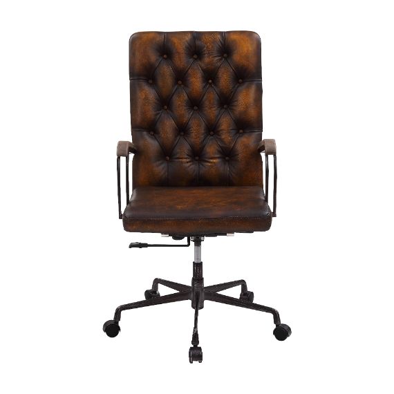 ACME - Noknas Office Chair in Brown