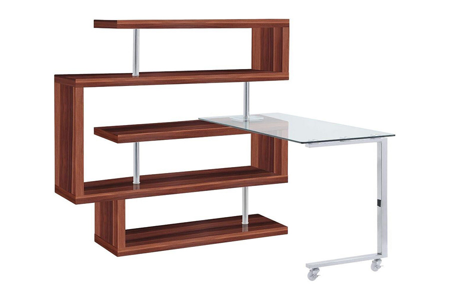 ACME - Raceloma Writing Desk with Shelf