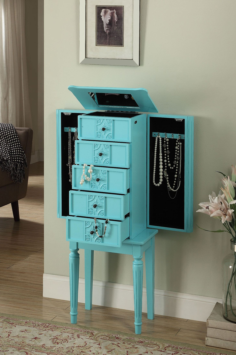 ACME - Tammy Jewelry Armoire