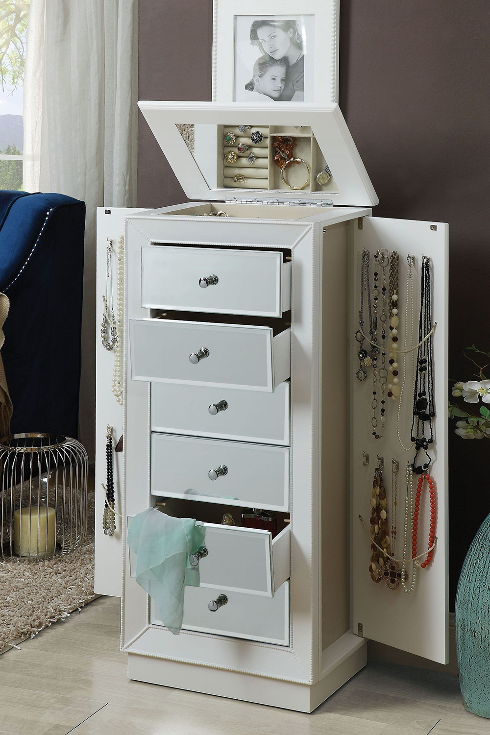 ACME - Talor Jewelry Armoire