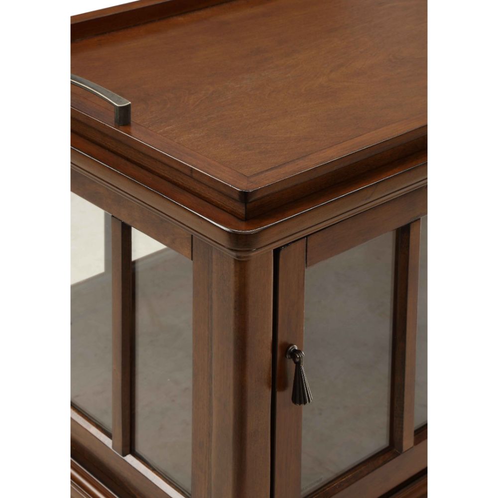 ACME Fidelia Accent Table - Walnut