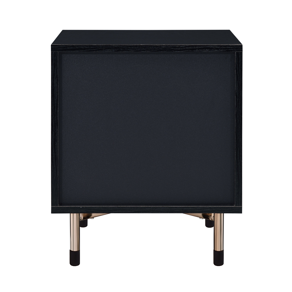 ACME - Arbyrd Accent Table in Black/Champagne