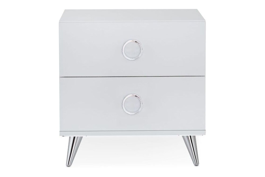 ACME Elms Accent Table - White