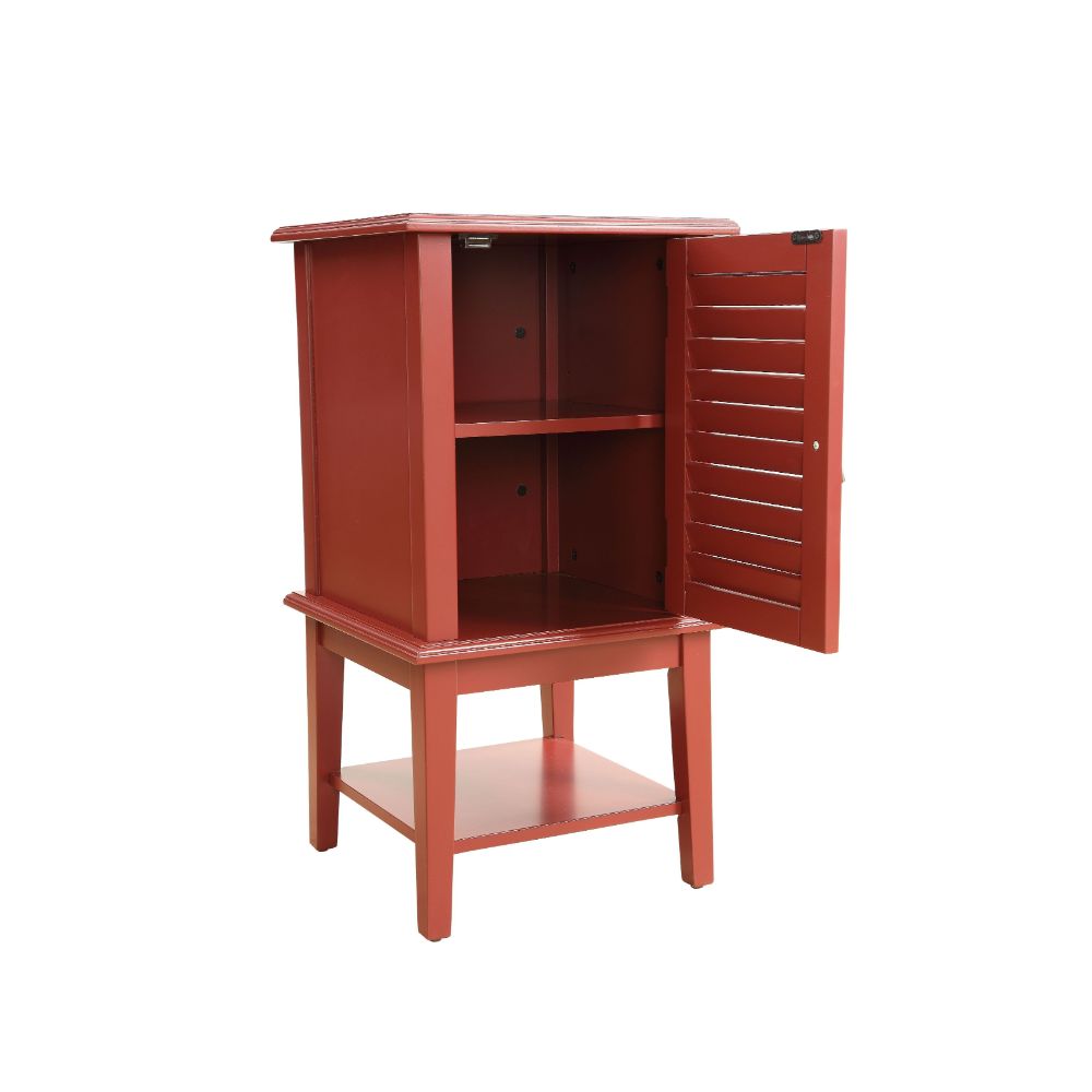 ACME - Hilda II Accent Table in Red