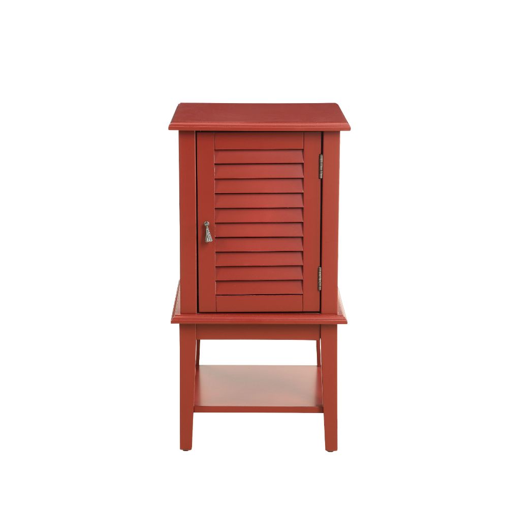 ACME - Hilda II Accent Table in Red