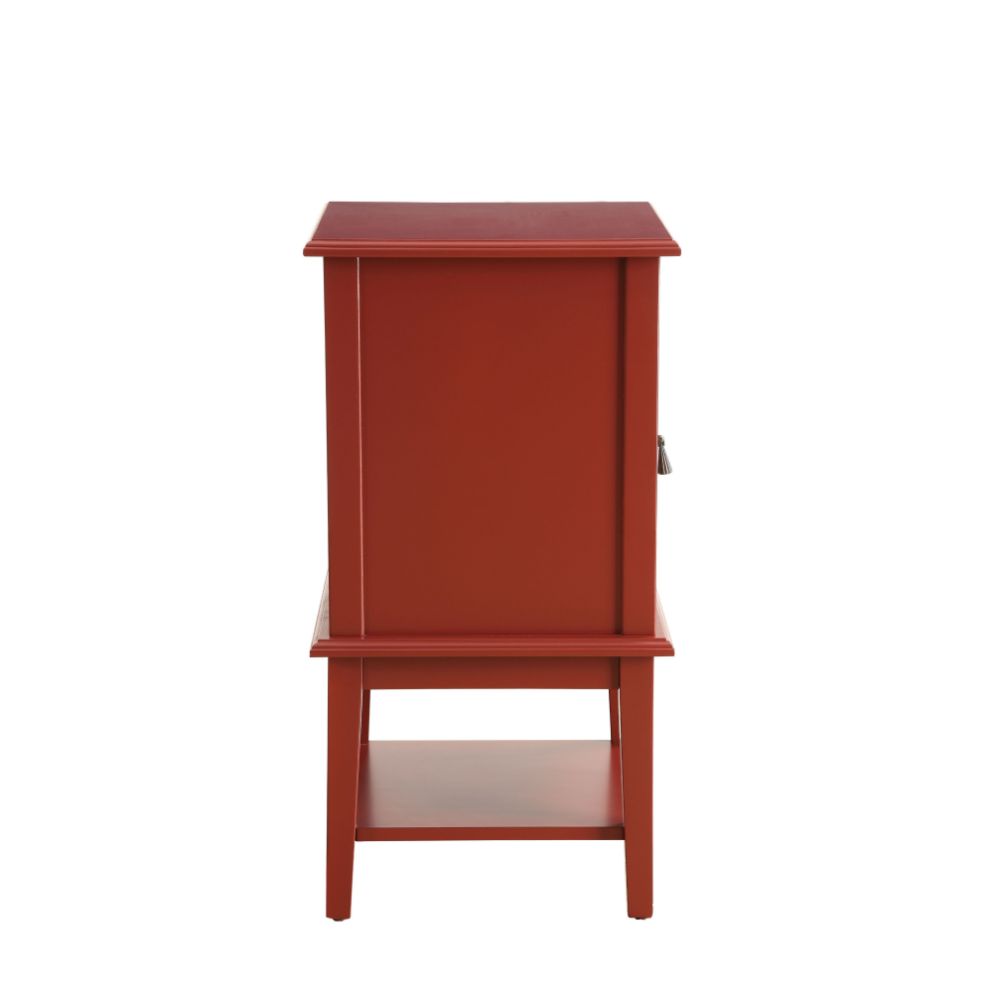 ACME - Hilda II Accent Table in Red