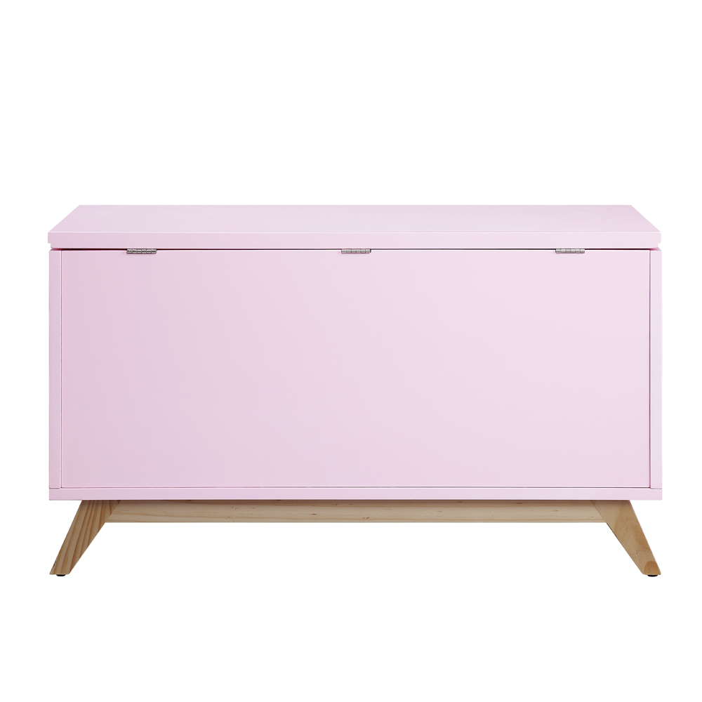 ACME - Doll Cottage Youth Chest in Pink/Natural