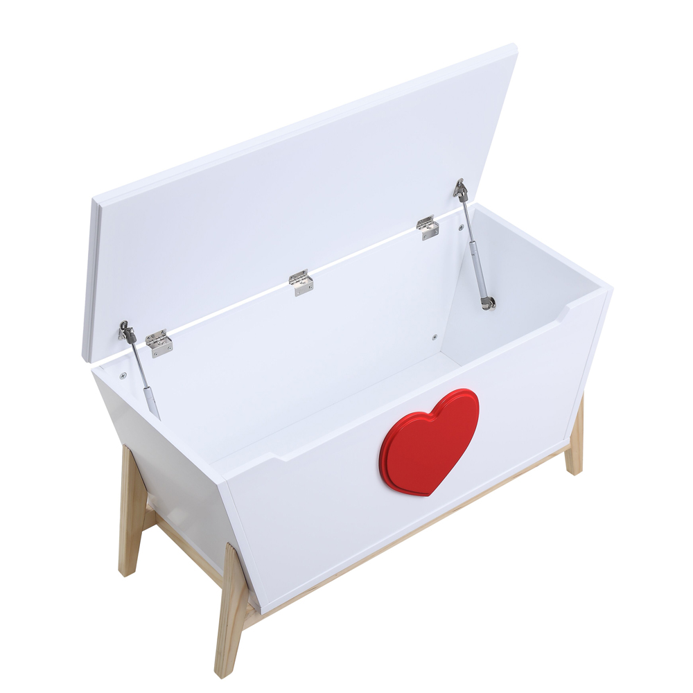 ACME - Padma Youth Chest in White/Red