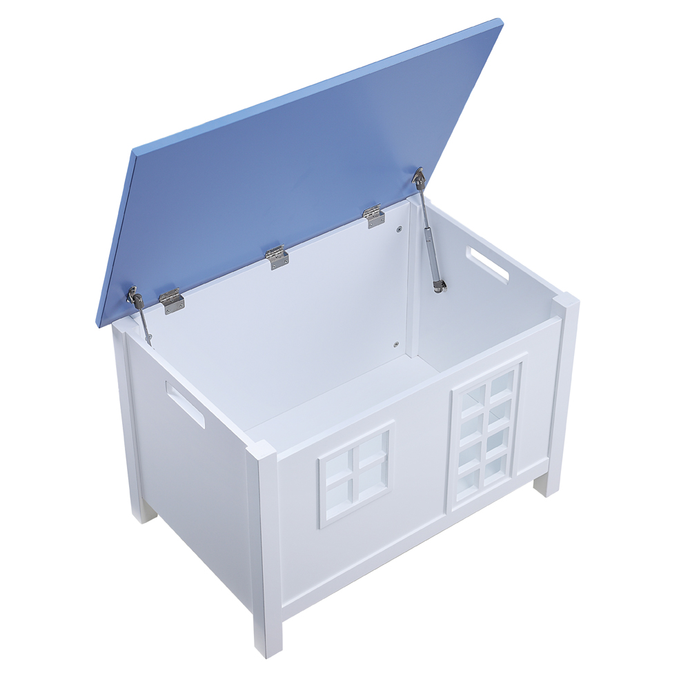 ACME - Doll Cottage Youth Chest in White/Blue