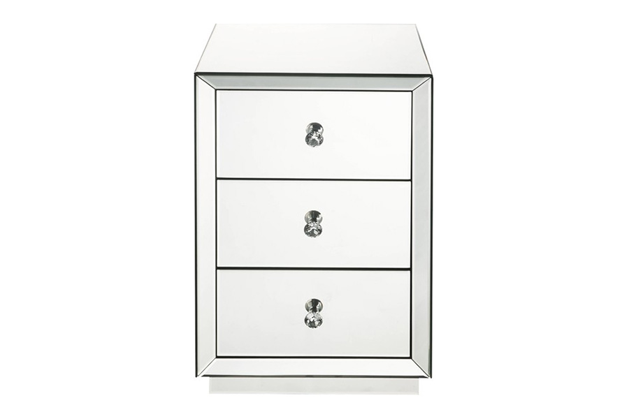 ACME - Dominic Accent Table in Mirrored (97675)