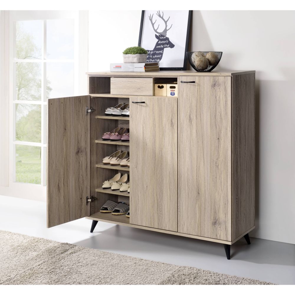 ACME - Dezba Shoe Cabinet in Natural