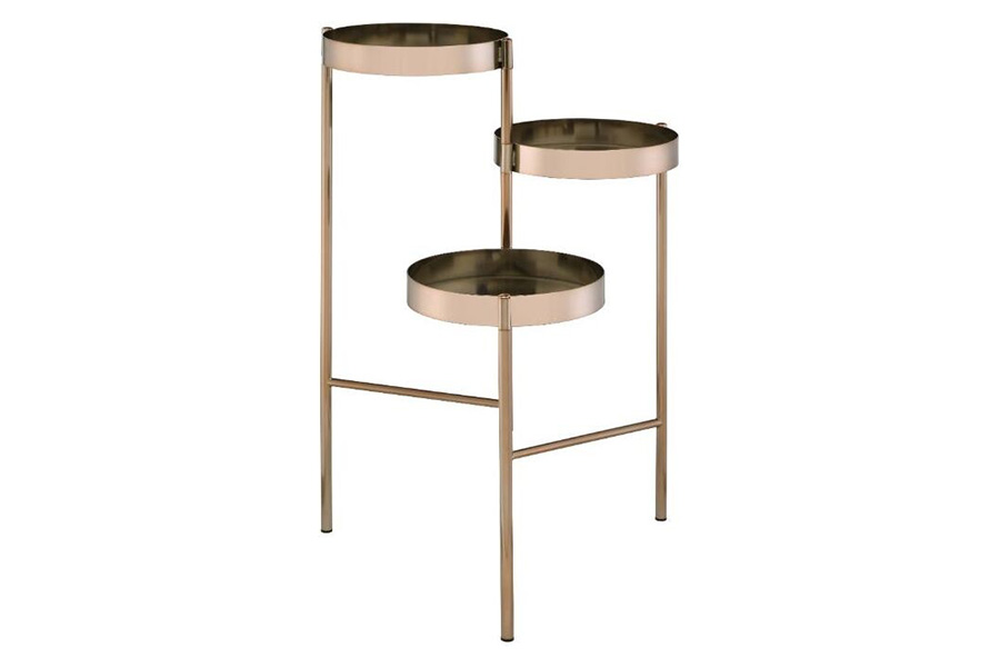 ACME - Namid Plant Stand in Gold