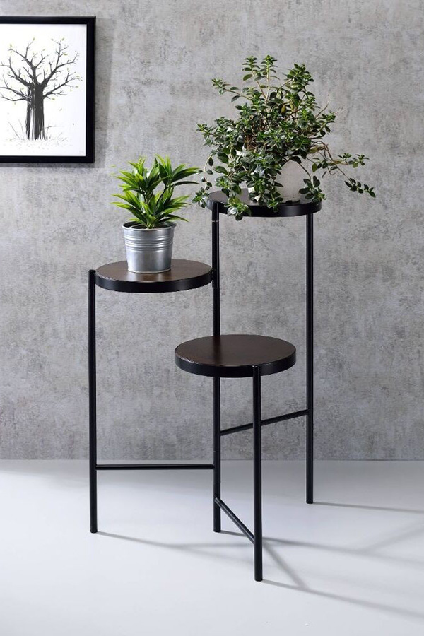 ACME - Namid Plant Stand in Black (97799)