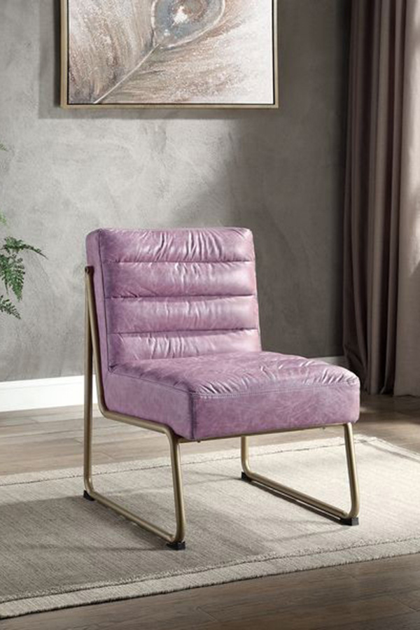 ACME - Loria Accent Chair in Wisteria