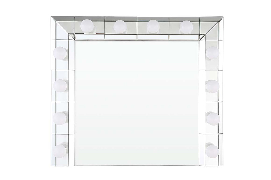 ACME - Dominic Accent Mirror in Mirrored (AC00765)