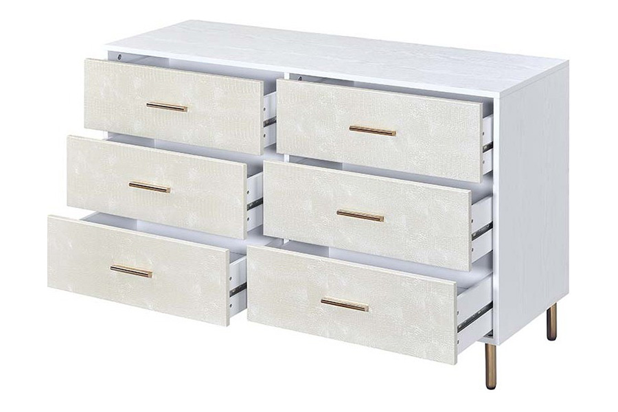 ACME Myles Dresser - Champagne and Gold Finish