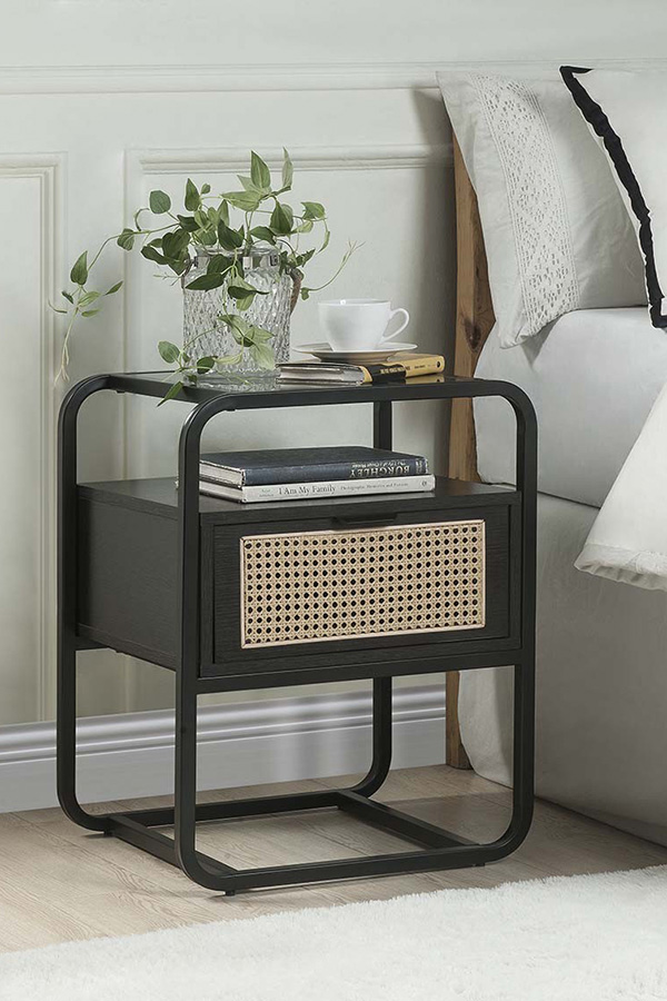 ACME - Colson Accent Table in Black