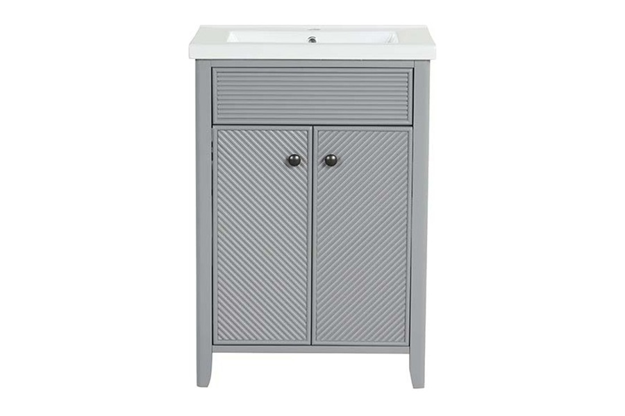 ACME Eirlys Sink Cabinet - Gray