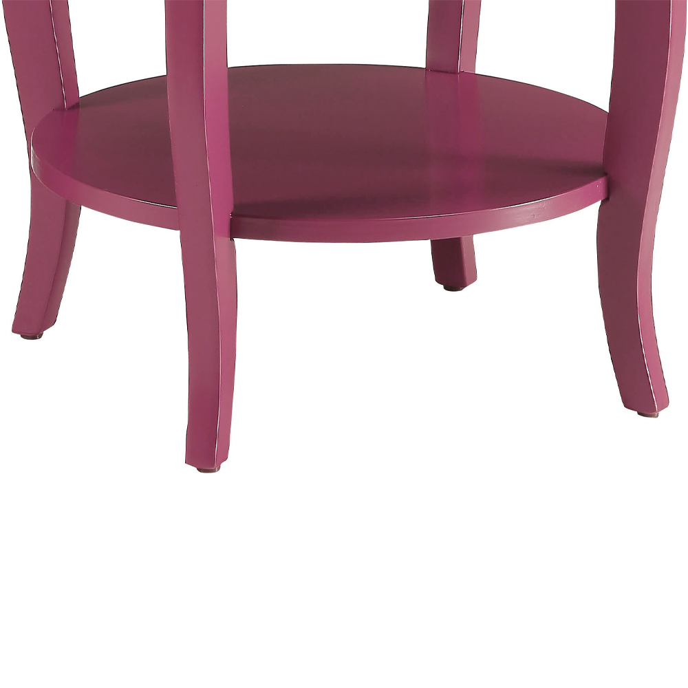 ACME Aberta Accent Table - Purple