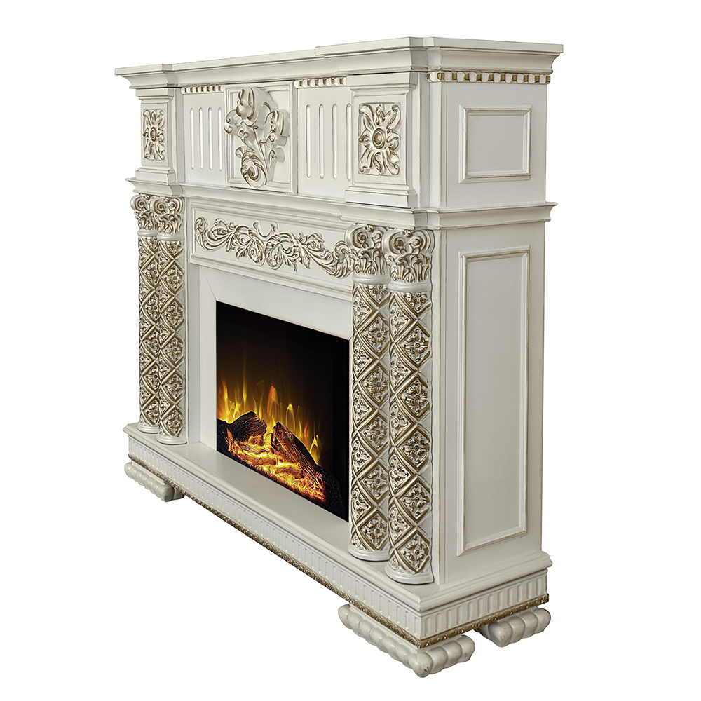 ACME Vendome Fireplace - Antique Pearl