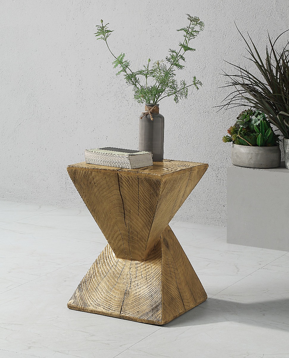 ACME Zahi Accent Table - Oak