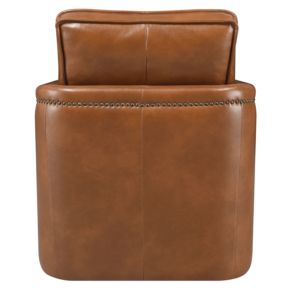 ACME™ Rocha Swivel Chair with Glider - Brown