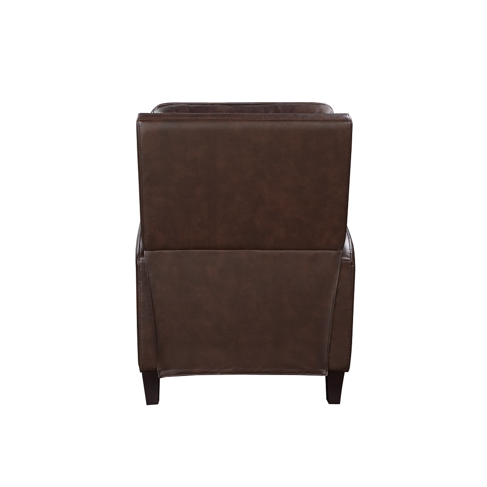 ACME™ Venice Accent Chair with Footrest - Dark Brown