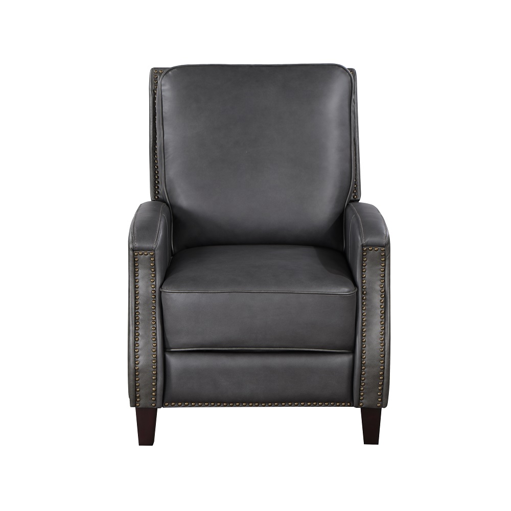 ACME™ Venice Accent Chair with Footrest - Dark Gray