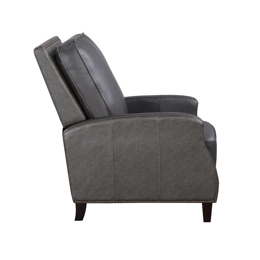 ACME™ Venice Accent Chair with Footrest - Dark Gray