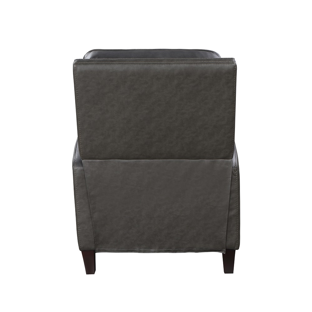 ACME™ Venice Accent Chair with Footrest - Dark Gray