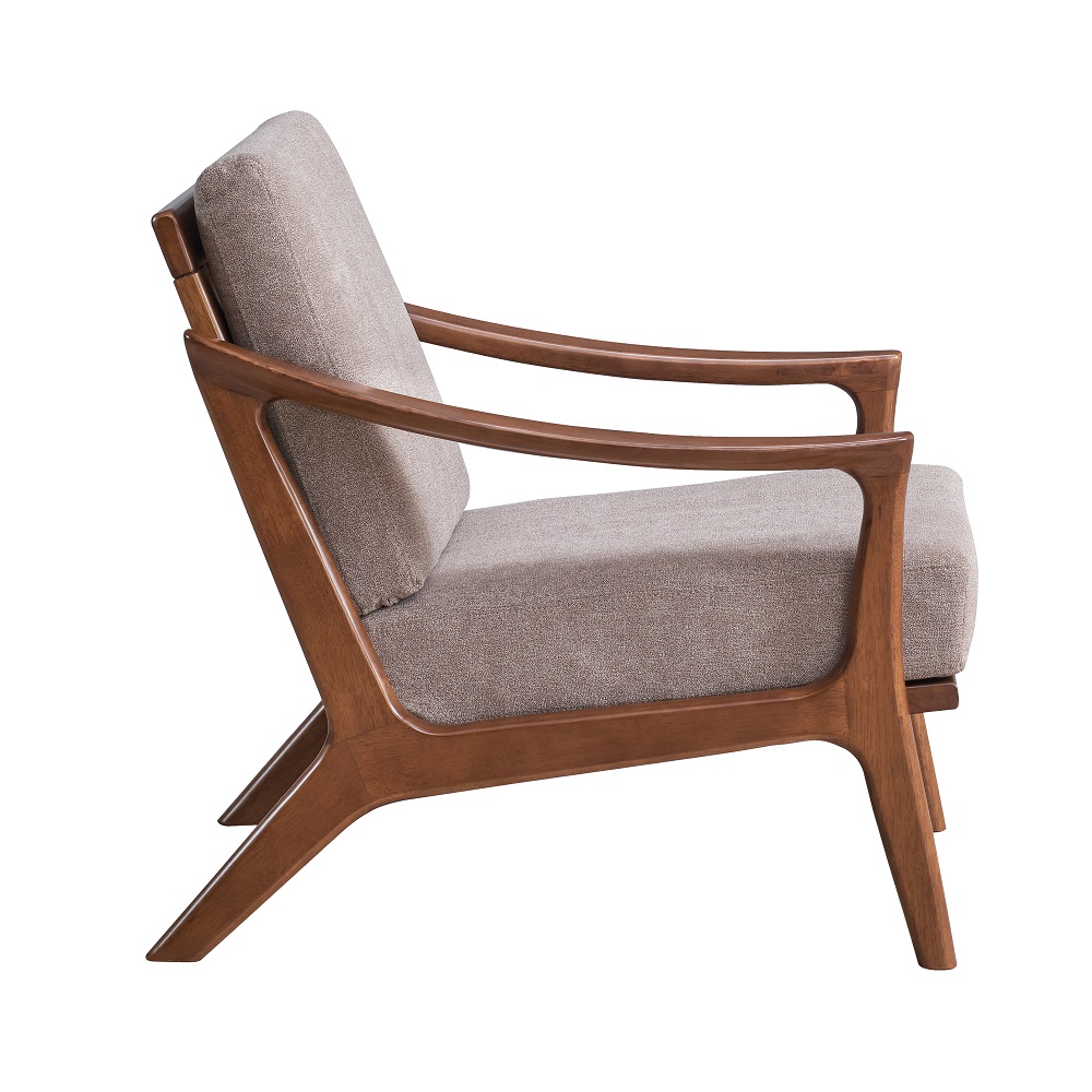 ACME™ Lide Accent Chair - Light Brown Brown