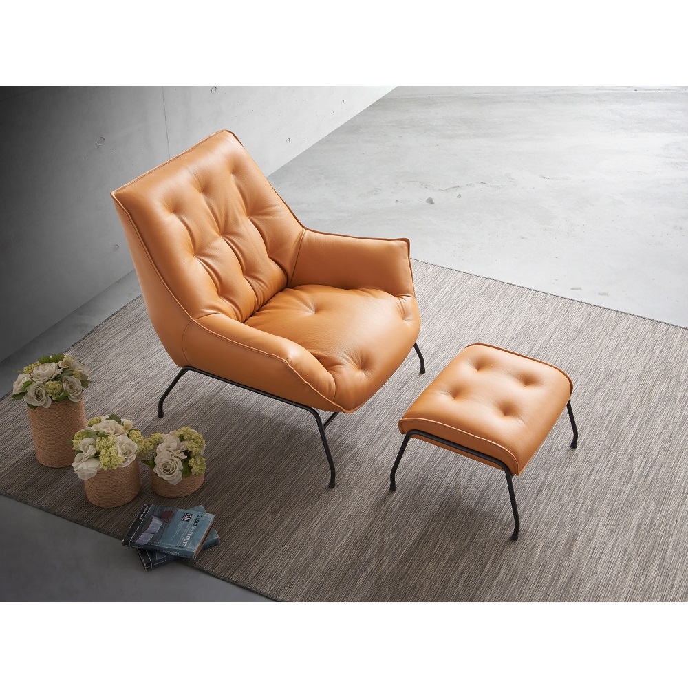 ACME - Zusa Accent Chair & Ottoman