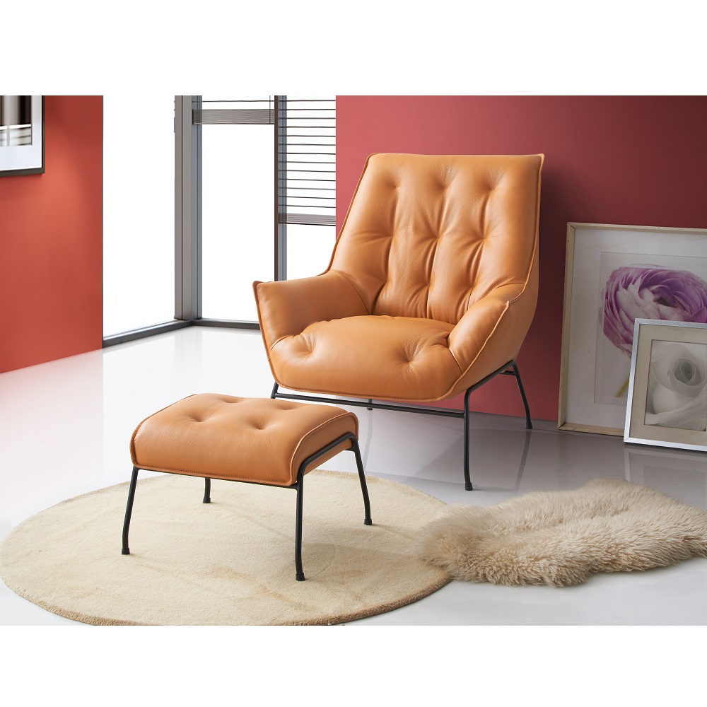 ACME - Zusa Accent Chair & Ottoman