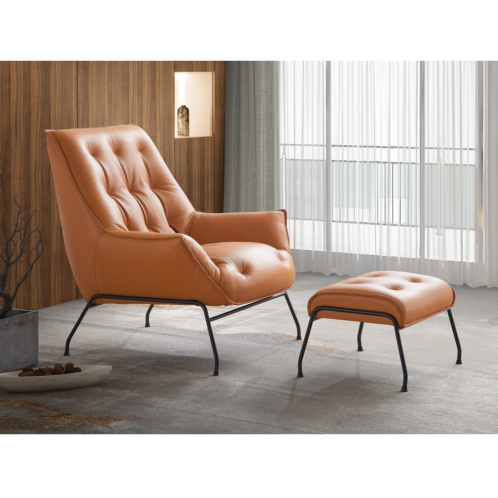 ACME - Zusa Accent Chair & Ottoman