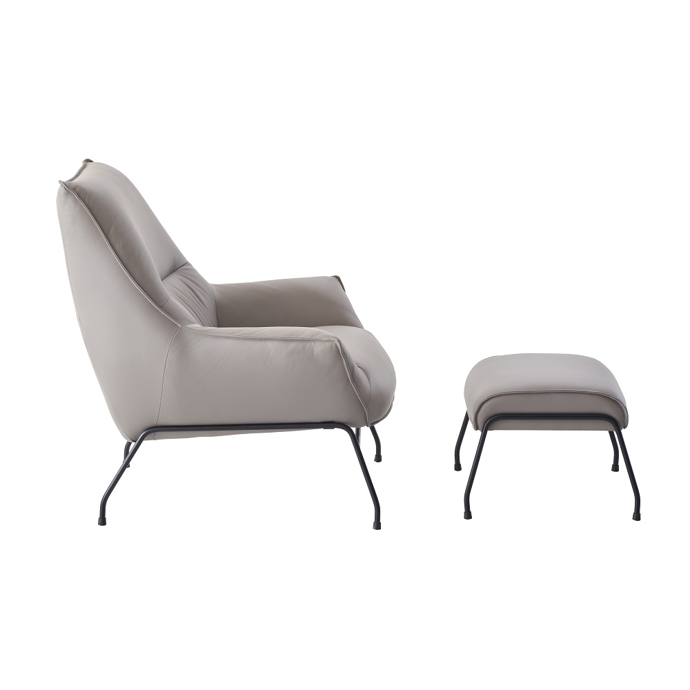 ACME - Jabel Accent Chair & Ottoman