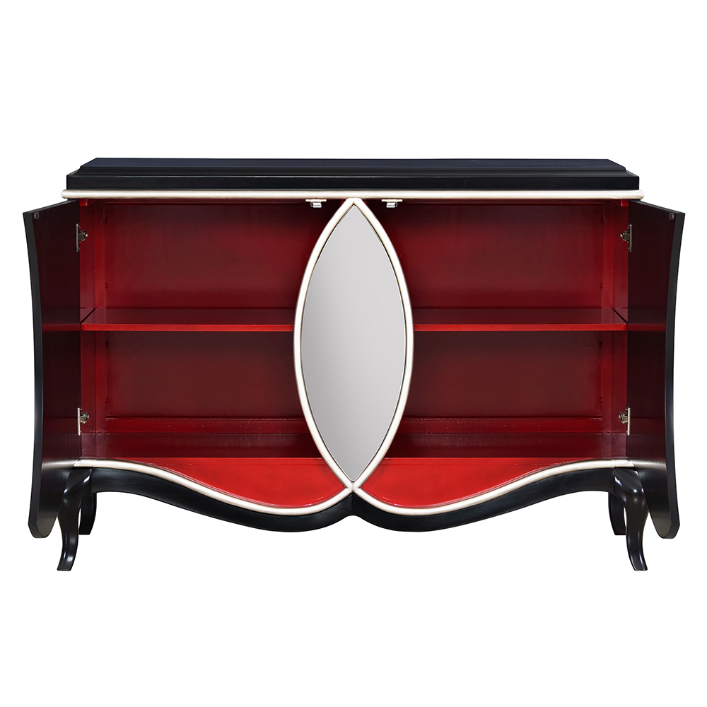 ACME - Console Cabinet in Black