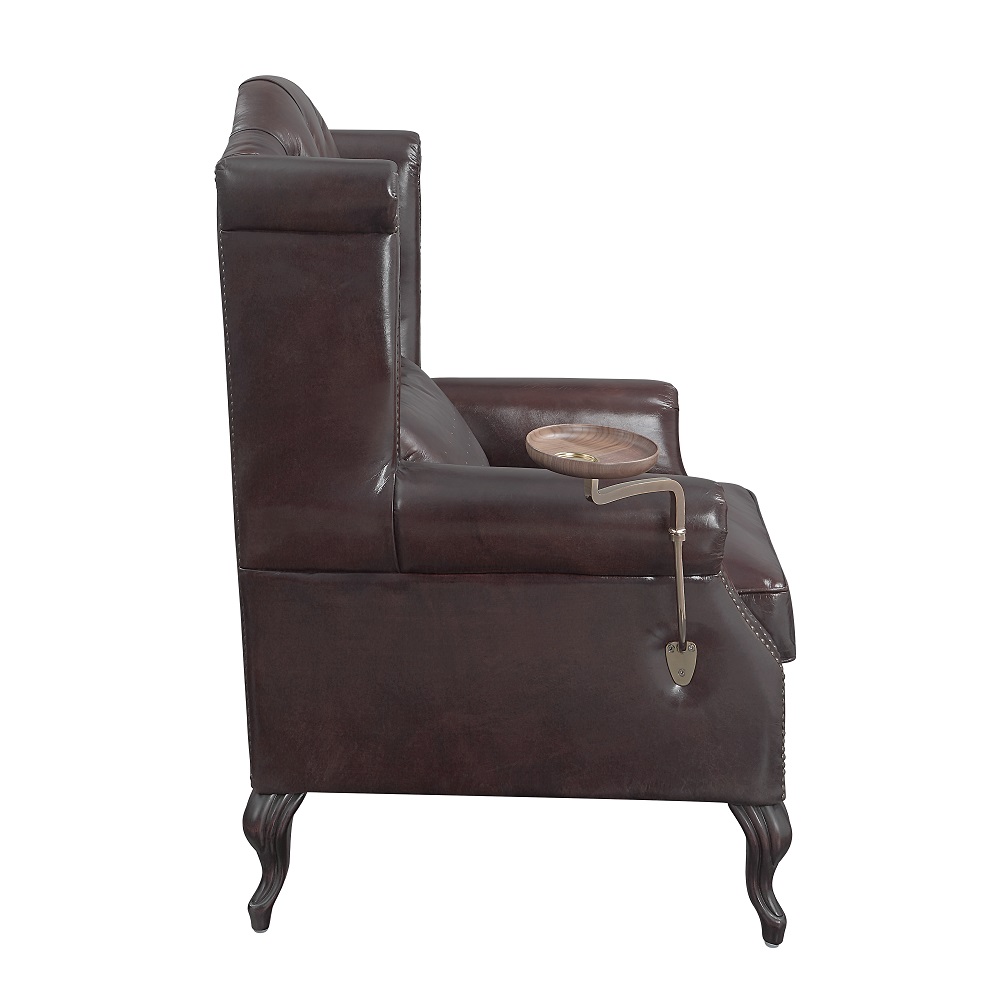 ACME™ Pino Accent Chair - Vintage Brown