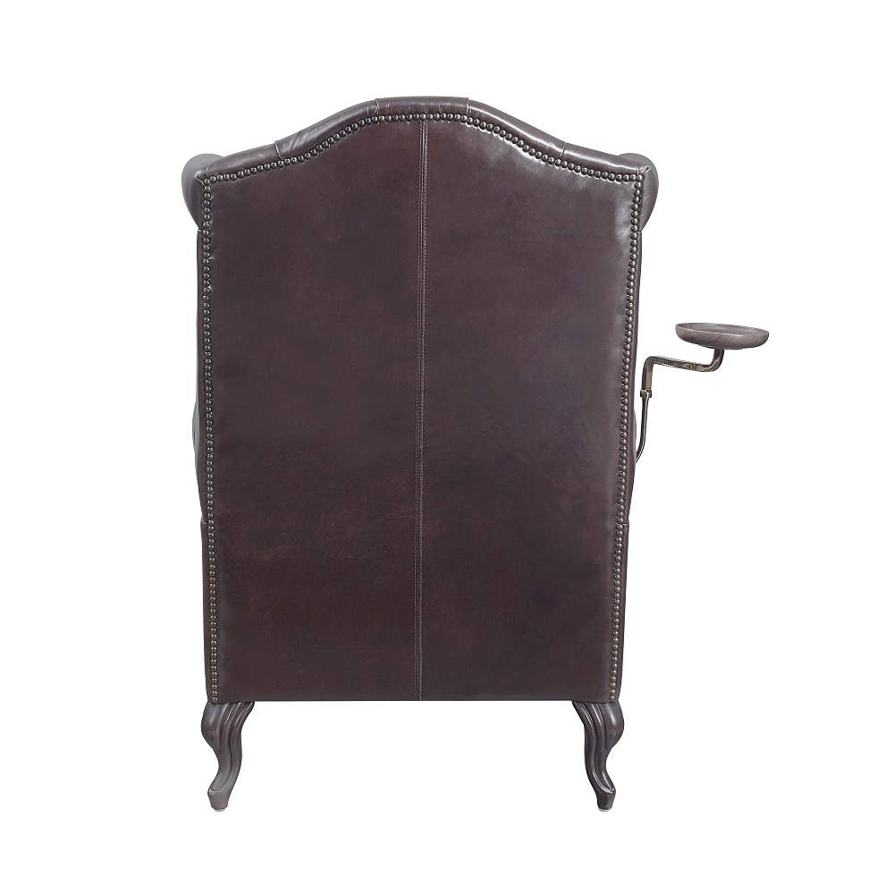 ACME™ Pino Accent Chair - Vintage Brown